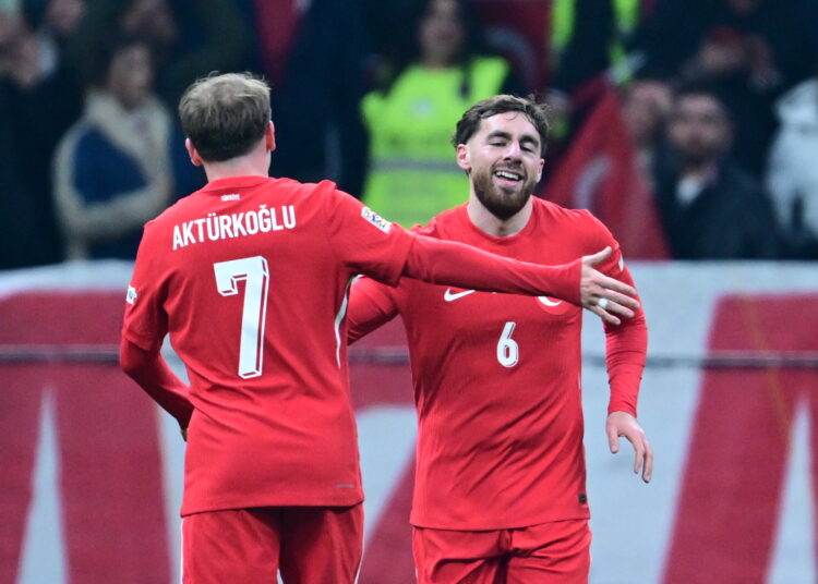 Milli Takım, tur avantajını 3 golle aldı