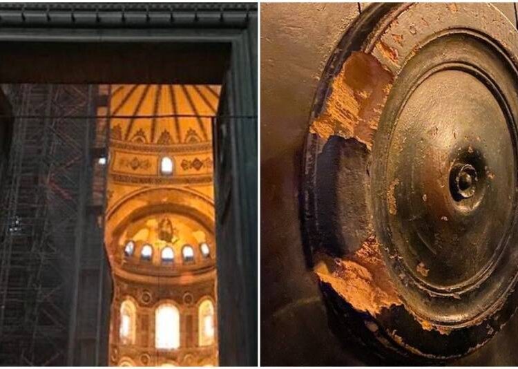 Ayasofya'nın ahşap kapısına zarar veren kişiye hapis cezası 1 Ayasofya’nın ahşap kapısına zarar veren kişiye hapis cezası