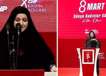 Elindeki konuşma kâğıdını yırttı: “AK Parti’den CHP’ye geçtim, kim benim yanımdaysa ben onun yanındayım”