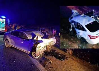 Suruç’ta iki otomobil kafa kafaya çarpıştı: 4 ölü