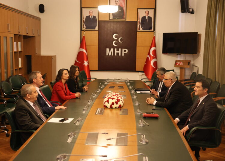 DEM Parti’den MHP’ye ziyaret: ‘Çok faydalı bir görüşme oldu’