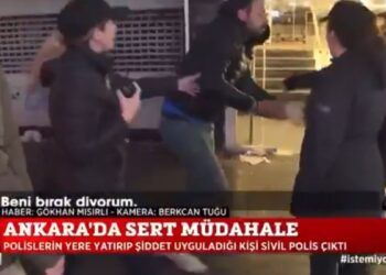 Ankara’da polislerin şiddet uyguladığı kişi de polis çıktı