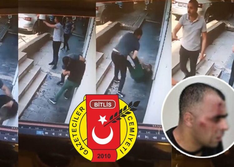 Gazeteciye saldıran polis ihraç edildi