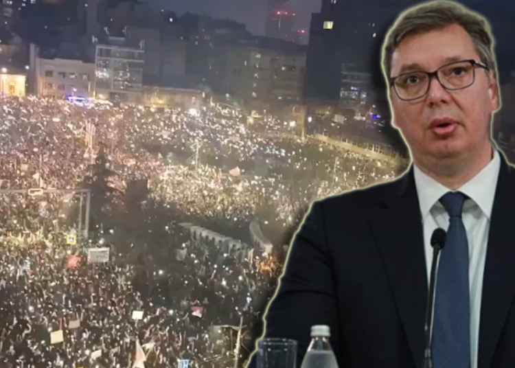 Sırbistan'da kitlesel eylemler sonuç verdi: Cumhurbaşkanı Vucic istifa etti 1 Sırbistan’da kitlesel eylemler sonuç verdi: Cumhurbaşkanı Vucic istifa etti