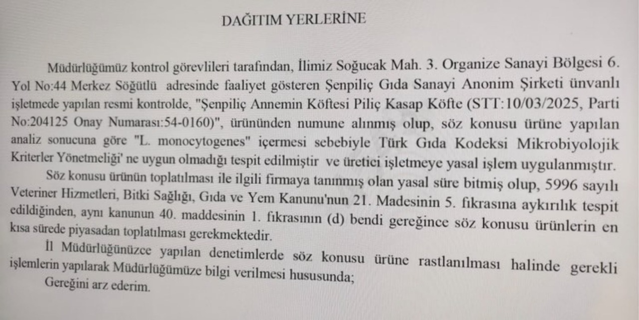 Türkiye'nin dev tavuk firmasında zararlı bakteri çıktı: Market ve kasaplardan toplatılıyor 2 Türkiye'nin dev tavuk firmasında zararlı bakteri çıktı: Market ve kasaplardan toplatılıyor