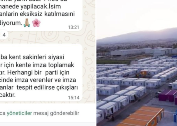 İddia: AFAD’ın konteyner kentinde İmamoğlu için ‘imza verilirse atarız’ tehdidi
