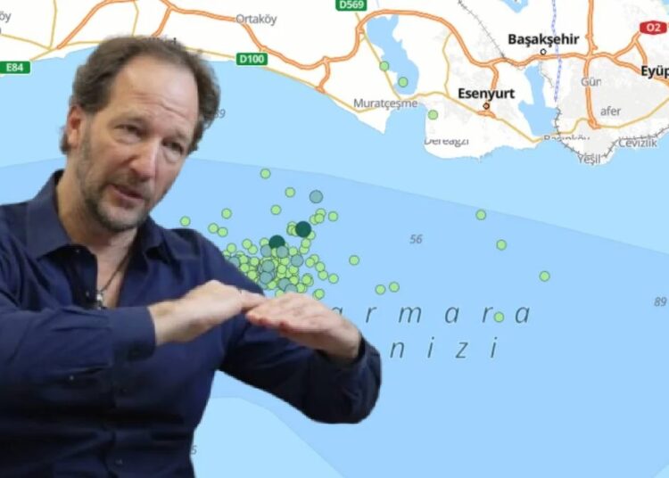 Alman sismolog da uyardı: Gerilim İstanbul’a doğru kayıyor 1 Alman sismolog da uyardı: Gerilim İstanbul’a doğru kayıyor