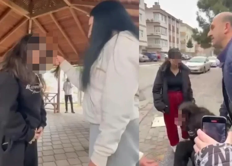 Ankara’nın göbeğinde dehşet: Liseli kızlar, başka bir kızı dakikalarca dövdü
