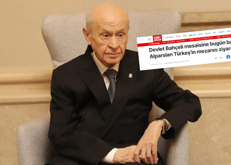 ‘Türkeş’in mezarını ziyaret edecek’ diye duyurulmuştu: Bahçeli, anma törenine katılmadı 1 ‘Türkeş’in mezarını ziyaret edecek’ diye duyurulmuştu: Bahçeli, anma törenine katılmadı