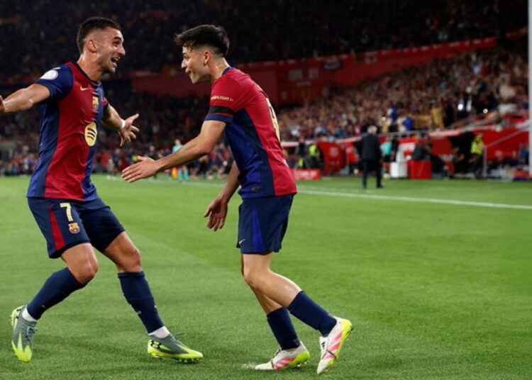 İspanya'da Kral Kupası'nın sahibi Real Madrid'i yenen Barcelona oldu 1 İspanya’da Kral Kupası’nın sahibi Real Madrid’i yenen Barcelona oldu