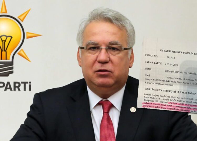 İşte İmamoğlu’na destek veren eski AK Parti’li vekilin ihraç gerekçesi 1 İşte İmamoğlu’na destek veren eski AK Parti’li vekilin ihraç gerekçesi