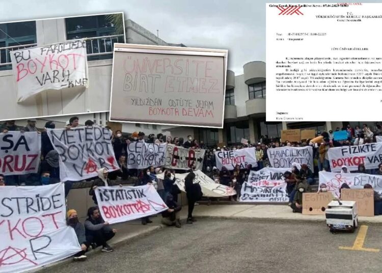 YÖK talimat verdi, rektörler dersleri boykot eden öğrenci ve akademisyenleri fişlemeye başladı