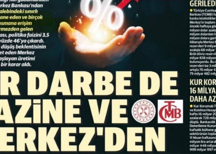 Yeni Şafak, faiz kararı için yine Mehmet Şimşek’i hedef aldı: Ekonomiye bir darbe daha