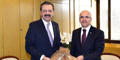 Hisarcıklıoğlu'ndan Mehmet Şimşek'e yanıt: Her fabrikanın kapısına memur koyarak vergi geliri artmaz 1 Hisarcıklıoğlu’ndan Mehmet Şimşek’e yanıt: Her fabrikanın kapısına memur koyarak vergi geliri artmaz