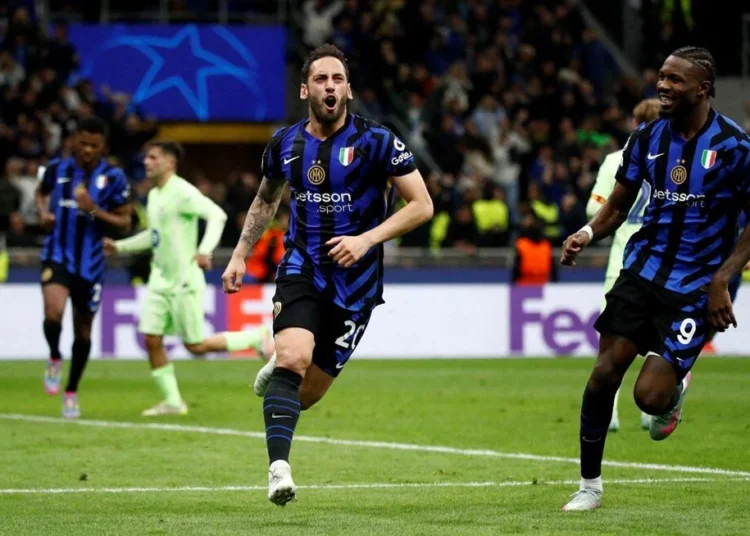 Devler Ligi'nde destansı gece: 120 dakikada 7 gol, ilk finalist Inter 1 Devler Ligi’nde destansı gece: 120 dakikada 7 gol, ilk finalist Inter