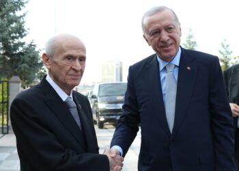 Cumhurbaşkanı Erdoğan, Devlet Bahçeli’yi ziyaret etti