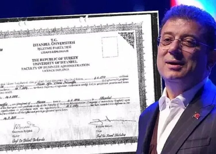 Üniversite diploma iptalinde belge toplamak için ek süre istedi 1 İmamoğlu 6 Mayıs’ı hatırlattı; diploma davasına sahip çıkma çağrısı yaptı