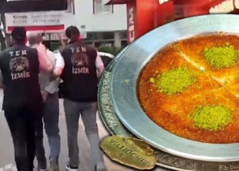 Dönerciden sonra künefeci operasyonu: 33 gözaltı