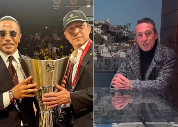 Fenerbahçe Başkanı Ali Koç, etçi Nusret için destek videosu çekti 1 Fenerbahçe Başkanı Ali Koç, etçi Nusret için destek videosu çekti