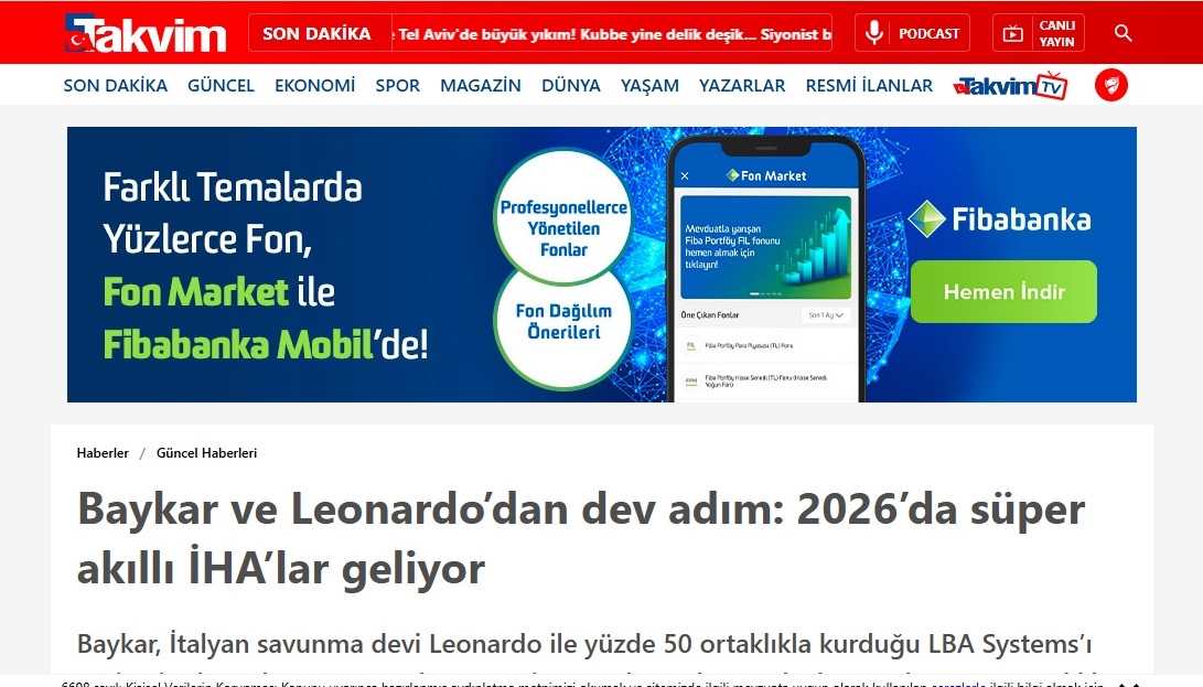 HASAN BABA yazdı l Nedir bu Baykar-Leonardo olayı?