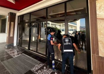 Ruhsatsız çalıştırılan otel 112. kez mühürlendi