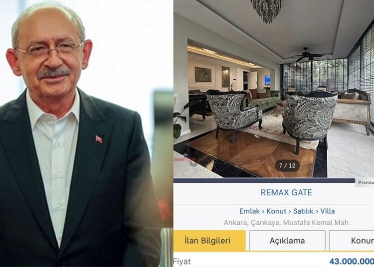 Kılıçdaroğlu’nun ofisi 43 milyon liraya satışa çıkarıldı