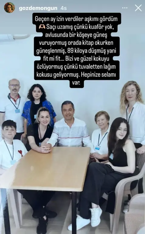 Murat Ongun'un cezaevinden ilk fotoğrafı paylaşıldı 2 Murat Ongun'un cezaevinden ilk fotoğrafı paylaşıldı