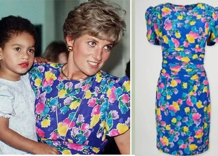 Prenses Diana’nın elbisesi 520 bin dolara satıldı 1 Prenses Diana’nın elbisesi 520 bin dolara satıldı
