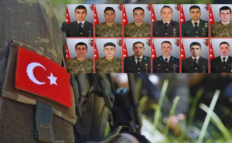 MSB'den 12 askerin şehit olmasıyla ilgili açıklama: Mağarada ölçüme ihtiyaç olmadı 1 Şehit olan 12 askere ilişkin araştırma önergesi AKP ve MHP oylarıyla reddedildi