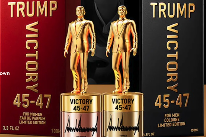 Donald Trump ‘Victory 45-47’ adlı parfüm çıkardı 1 Donald Trump ‘Victory 45-47’ adlı parfüm çıkardı