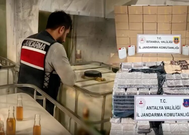 81 ilde sahte alkol operasyonu: 121 şüpheli gözaltına alındı 1 81 ilde sahte alkol operasyonu: 121 şüpheli gözaltına alındı