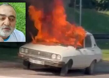 TBMM önünde beyaz Toros yakan kişi tutuklandı