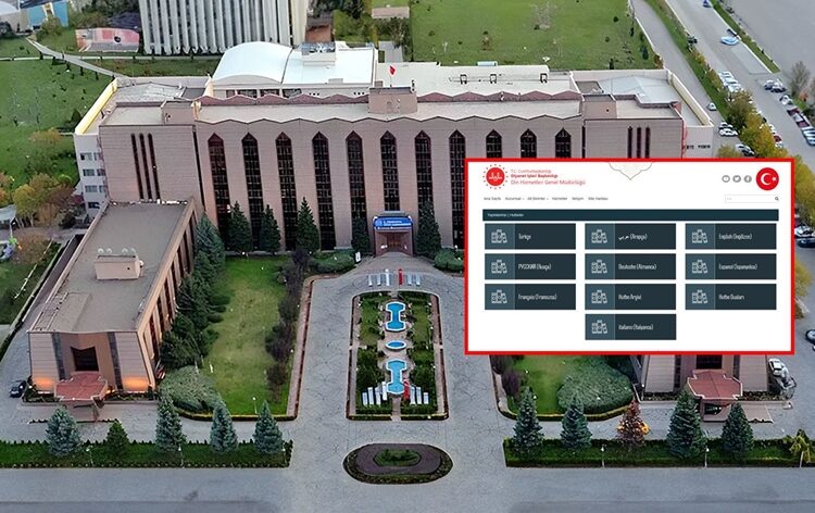 Diyanet 8 dilde Cuma hutbesi yayınlıyor ancak Kürtçe yok 1 Diyanet 8 dilde Cuma hutbesi yayınlıyor ancak Kürtçe yok