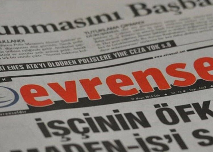Evrensel gazetesinin İzmir Temsilciliği'ne silahlı saldırı: Meslek örgütlerinden tepki 1 Evrensel gazetesinin İzmir Temsilciliği’ne silahlı saldırı: Meslek örgütlerinden tepki