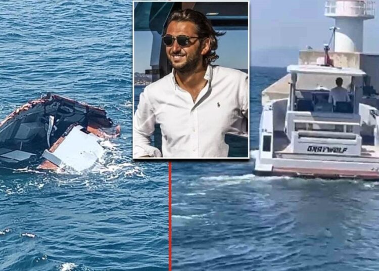 Teknesi denizde parçalanan iş insanı Halit Yukay kayboldu 1 Teknesi denizde parçalanan iş insanı Halit Yukay kayboldu