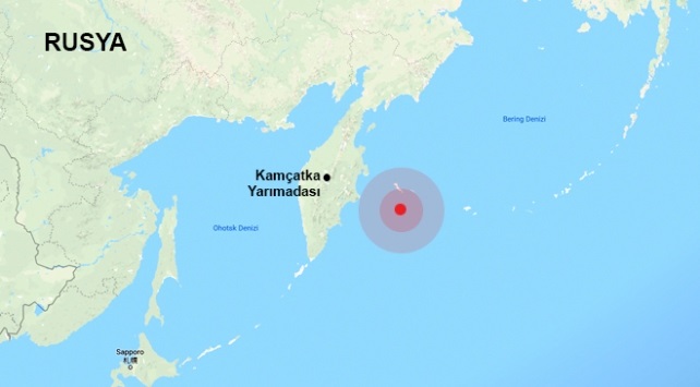 Deprem sonrası Kamçatka 2 metre okyanusa kaydı 1 Deprem sonrası Kamçatka 2 metre okyanusa kaydı