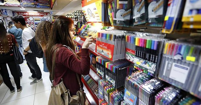 Okul alışverişi yüzde 45 zamlı başladı 1 Okul alışverişi yüzde 45 zamlı başladı