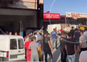 Sanayi sitesinde kavga: 1 kişi levye ile darbedilerek öldürüldü