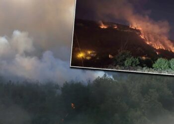 Karabük’te yine orman yangını: Bir köy boşaltıldı
