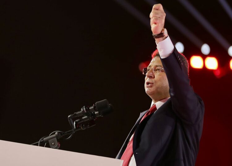 Ekrem İmamoğlu'nun kurultay mesajı: Zalimin zulmü varsa mazlumun yüreği var 1 Ekrem İmamoğlu’nun kurultay mesajı: Zalimin zulmü varsa mazlumun yüreği var