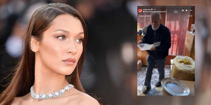 Bella Hadid’den Kahramanmaraşlı bal ustasına büyük jest 1 Bella Hadid’den Kahramanmaraşlı bal ustasına büyük jest