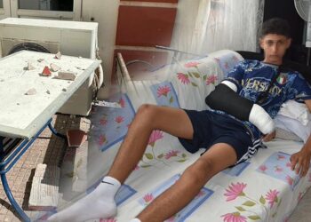 Öğrencilerin şaka anlayışı: Pencereden sarkıttılar, 8 metreden düştü