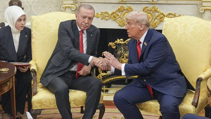 Erdoğan, 6 yıl sonra Beyaz Saray'da: Trump, F-35'e yeşil ışık yaktı, "Yaptırımlar her an kalkabilir" dedi 1 Erdoğan, 6 yıl sonra Beyaz Saray’da: Trump, F-35’e yeşil ışık yaktı, “Yaptırımlar her an kalkabilir” dedi
