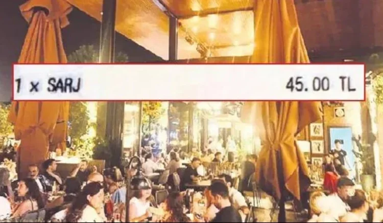 Restoranda adisyona ‘telefon şarj ücreti’ de eklenmeye başlandı