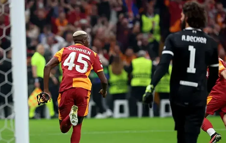 Galatasaray, Şampiyonlar Ligi’nde evinde Liverpool’u devirdi