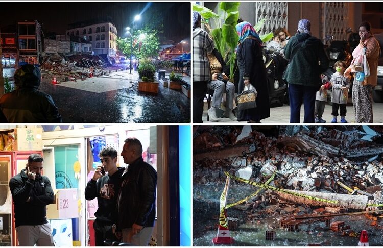 Depremde 4 bina yıkıldı, 26 kişi yaralandı