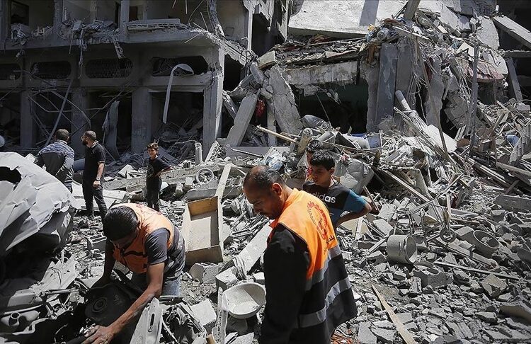 Gazze’de enkazdan çıkarılan cesetlerle can kaybı 68 bin 116’ya yükseldi