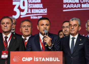 CHP’nin Olağan İstanbul İl Kongresinde Özgür Çelik yeniden il başkanı seçildi