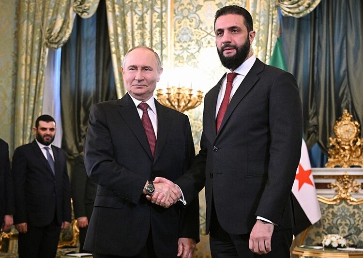 Moskova'ya giden Şara, Putin'den Esad'ı istedi 1 Moskova’ya giden Şara, Putin’den Esad’ı istedi