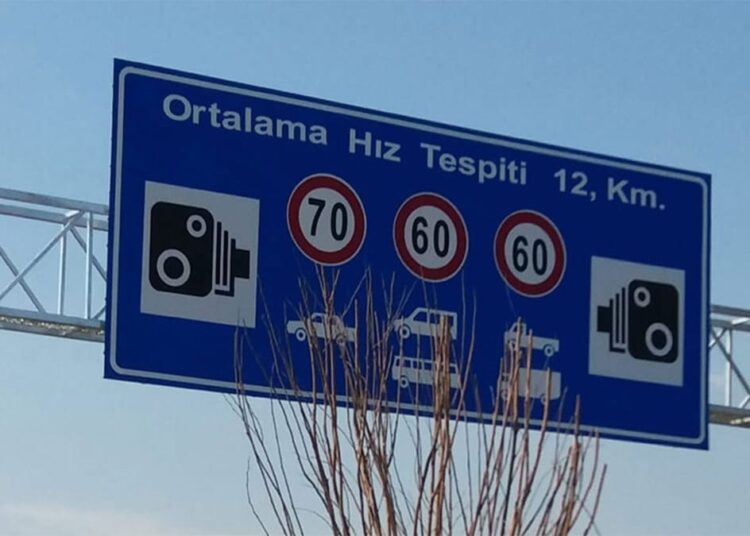 Hız limitleri yenilendi, 20 bine yakın levha değiştirildi 1 Hız limitleri yenilendi, 20 bine yakın levha değiştirildi